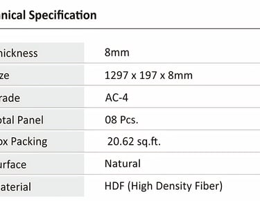 goals trend flooring technical specification
