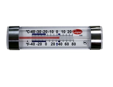 Cooper Atkins 335 Horizontal Glass Tube Thermometer