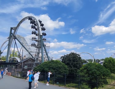 flug der damonen b&m wing coaster heide park