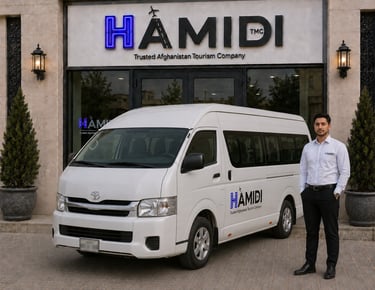 Transportation services for travelers exploring Afghanistan's cultural and historical sites