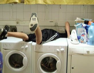 Lisbon- cleaning & organizing at the orphanage