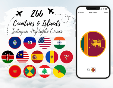 IG Highlights Covers CIRCLE Flags