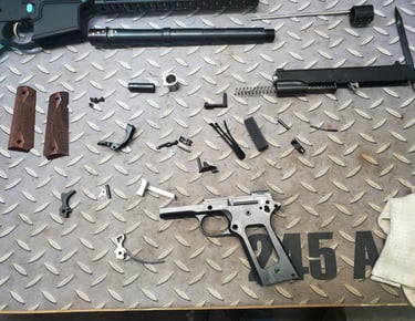 Remington 1911 Beaver Tail Install