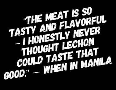 review of boarcher cebu lechon house