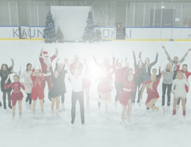 Ledolink bendruomenės nariai švenčia Kalėdas