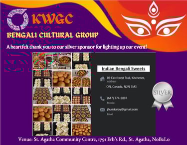 Indian Bengali Sweets - Silver