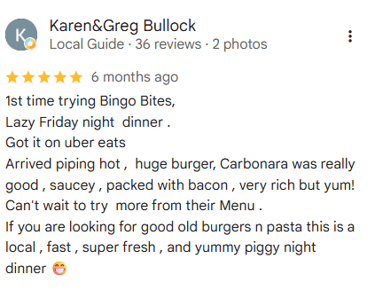 BBQ chicken deluxe burger in Kenwick