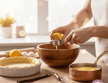 pie de limon arte vainilla pasteleria cajica