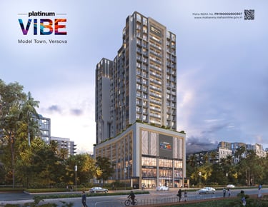 PLATINUM VIBE ANDHERI WEST, PLATINUM VIBE, PLATINUM CORP, MODEL TOWN, LOKHANDWALA COMPLEX ROAD, ANDHERI WEST