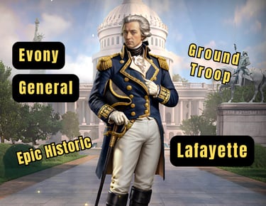 Evony General Lafayette