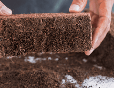 compressed cocopeat blocks for export markets