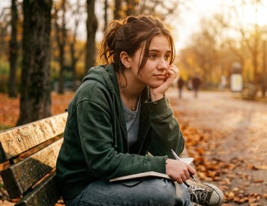 Jeune adulte dépression anxiété triste questions