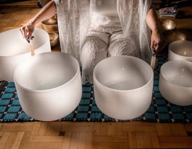 bagno sonoro cristallo milano