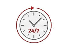 Atención comercial inmediata las 24 horas para eventos y empresas