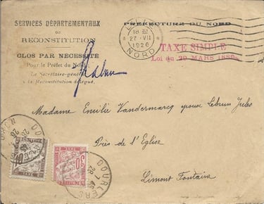Taxe Simple Loi du 29 mars 1889