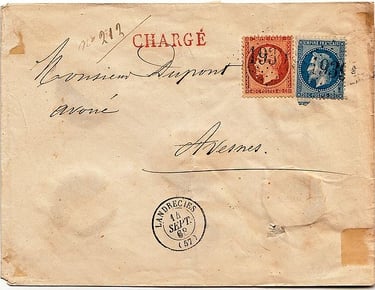 Losange Gros Chiffres 1939 et type 15.