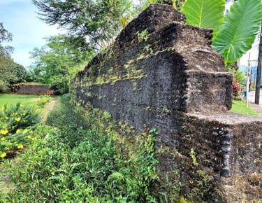 thailand takua pa old town wall