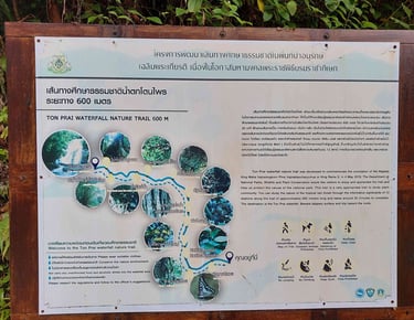 ton prai waterfall nature trail map