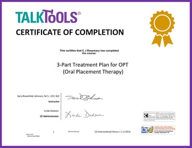 speech therapy for kids