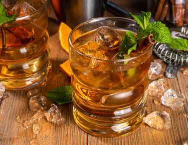 Keto Whiskey Smash