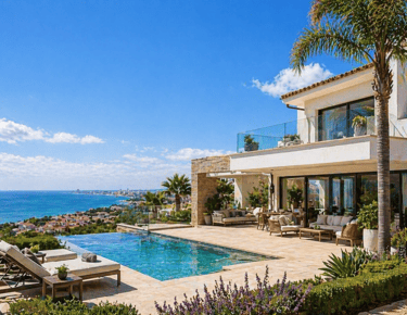 A luxury villa in Costa Blanca