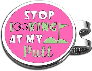 a pink and green golf ball marker marker marker marker marker marker marker marker marker marker