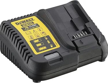DeWalt DCB115 12V and 20V Max lithium-ion battery charger for power tool battery maintenance.