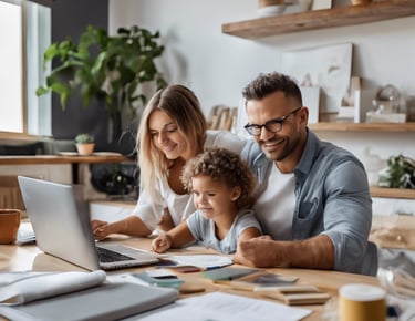 multicolored marketing freestanding letter