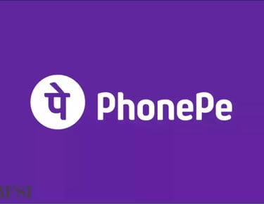 a phone phone with the word phonepe