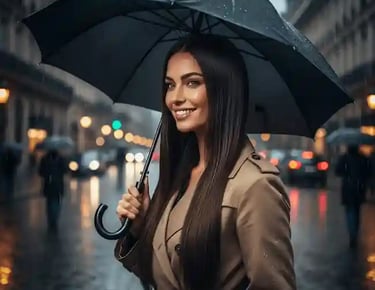 lissage bresilien et la pluie ou l'humidité