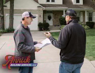 Deck Install Planning by Annick Building Services