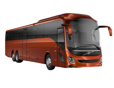 volvo luxury bus exterior