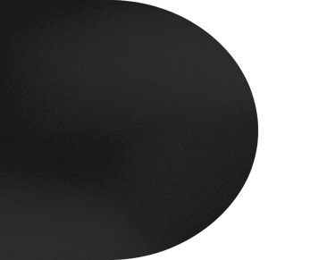 Forme géométrique abstraite noir à la texture granuleuse