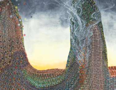 Luiz Zerbini - Vagarosa Luminescência Voadora