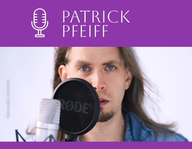 Der Hörspiel-Cast von Autor Luca Snow - "Existence": Sprecher Patrick Pfeiff