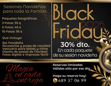 Anuncio para el Black friday