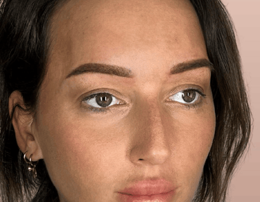 Permanente make-up powderbrows