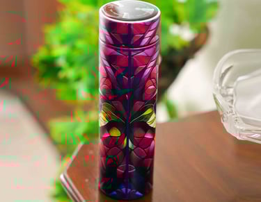 Custom water bottle back