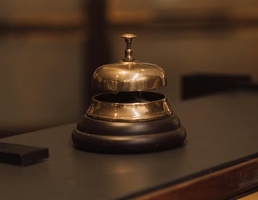 Concierge service bell representing concierge psychiatry