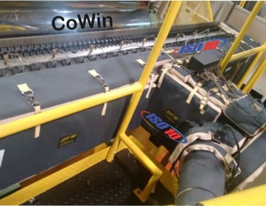 Isolação térmica removível para extrusoras