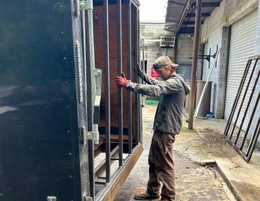 trailer door repair