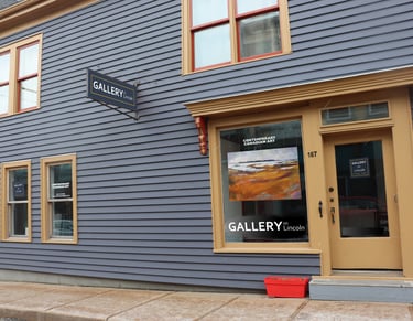 Gallery on Lincoln in Lunenburg, view of the façade (street view)