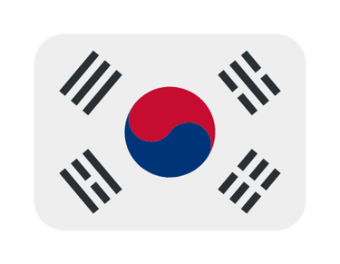Bandera de Corea del Sur