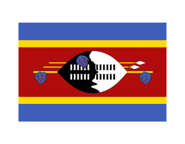 Bandera de Esuatini.