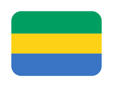 Bandera de Gabón