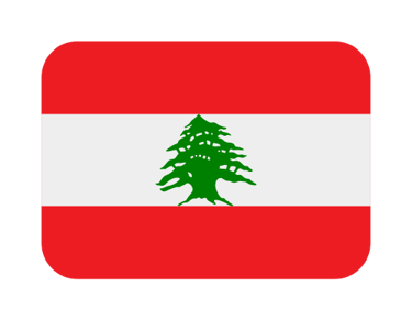 Bandera de Líbano