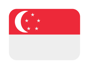 Bandera de Singapur