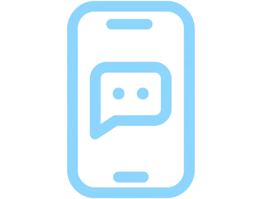 Yhteydenotto-vaiheen ikoni – DHM Agency verkkosivujen ja verkkokauppojen suunnitteluprosessi