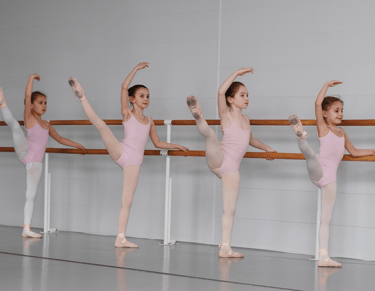 Girls in ballet