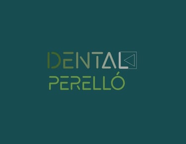 a dental clinic logo with the words dental periloo